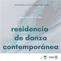 BASES RESIDENCIA DE DANZA CONTEMPORÁNEA 2022