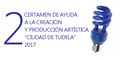 II CERTAMEN DE AYUDA A LA CREACIÓN Y PRODUCCIÓN ARTÍSTICA “CIUDAD DE TUDELA” 2017