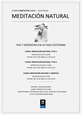 Cursos de Meditación (Abril - Julio 2014)
