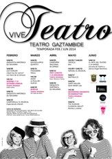 Programación Teatro Gaztambide (1ª Temporada 2014)