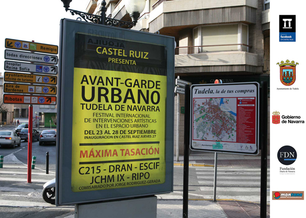 Cartel Avant Garde Urbano Tudela 2012